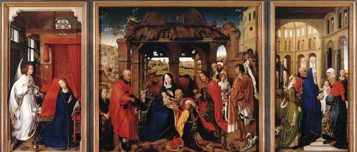 St Columba Altarpiece, WEYDEN, Rogier van der